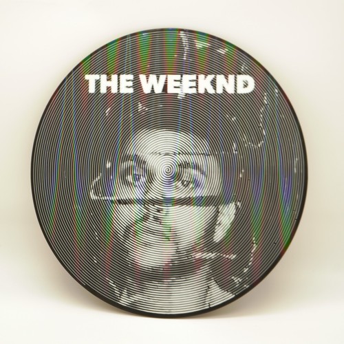 Printed vinyl the weeknd - printed,