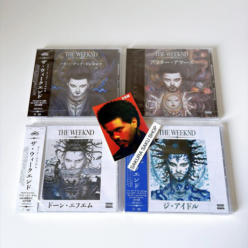 The weeknd set cd japan - weeknd,